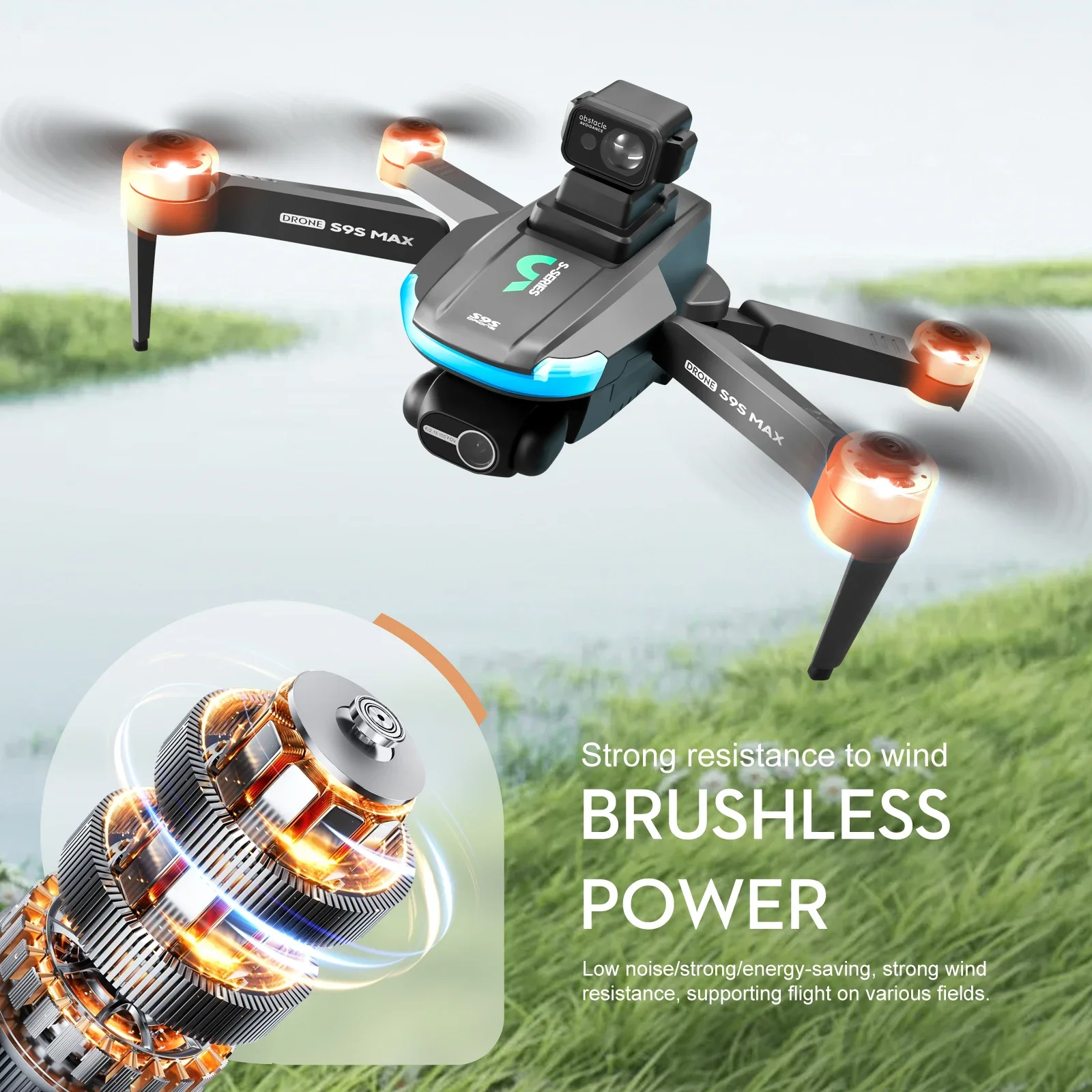 NUOVO S9S MAX MINI Drone 4K 2  - Drone Mapping recensione e prezzo