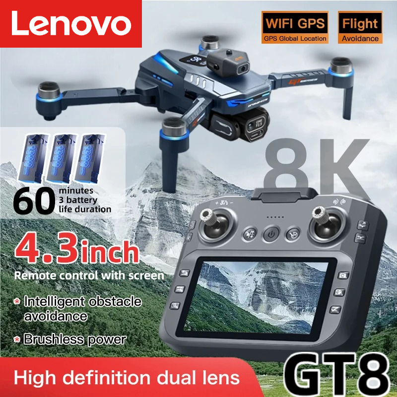 Drone Lenovo GT8 8K Profession - Drone Multispectral recensione e prezzo