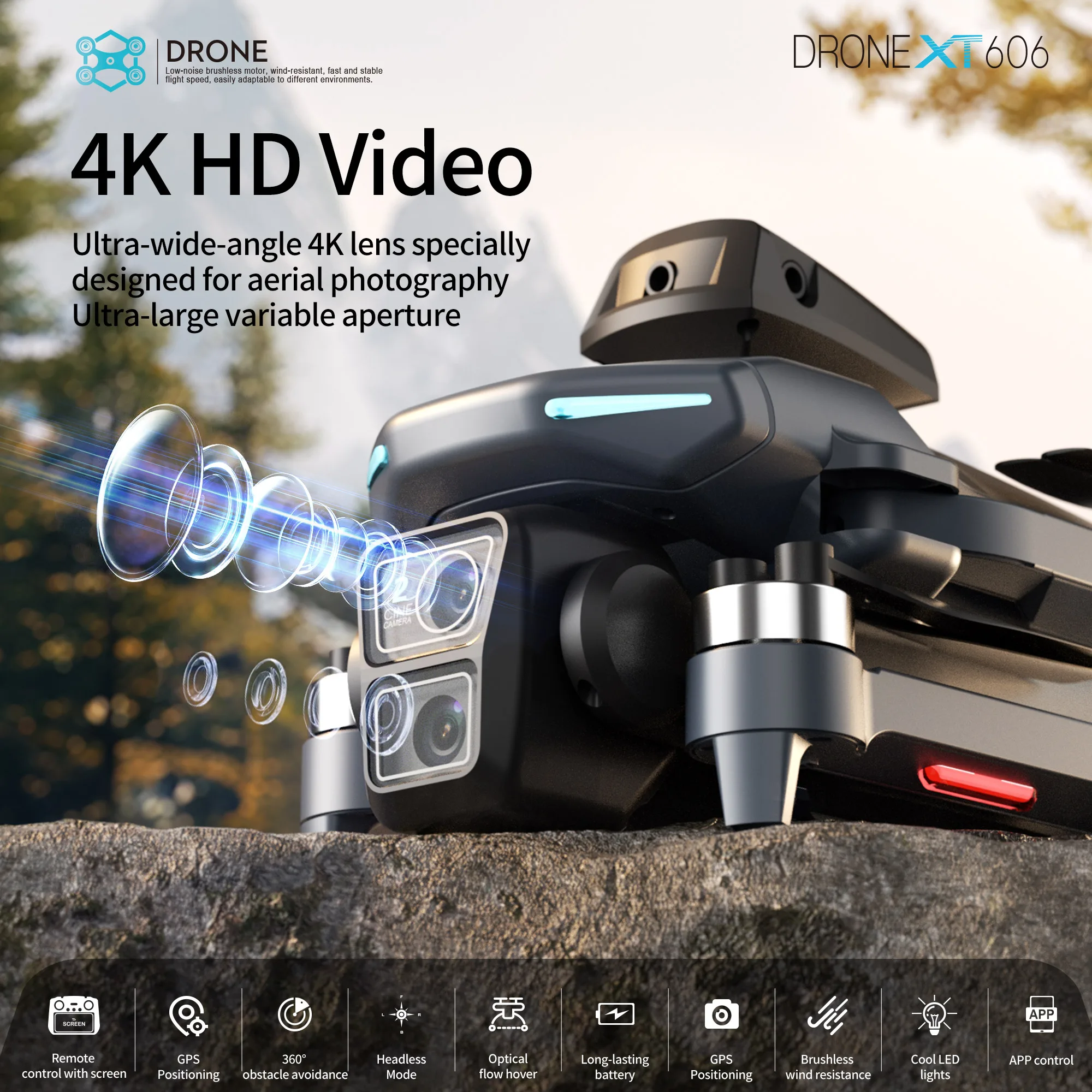 Drone GPS Lenovo XT606 MAX con - Drone Multispectral recensione e prezzo