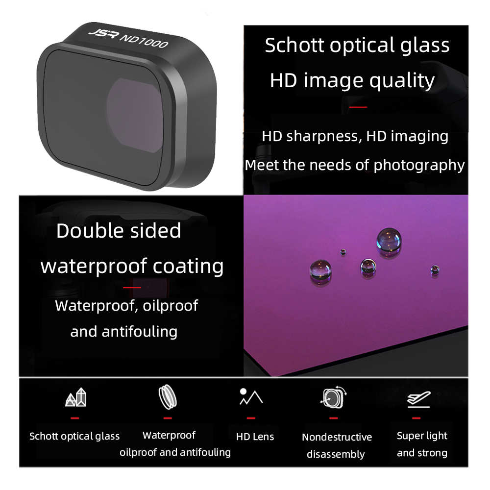 Filtro obiettivo fotocamera pe - Drone Ndvi recensione e prezzo