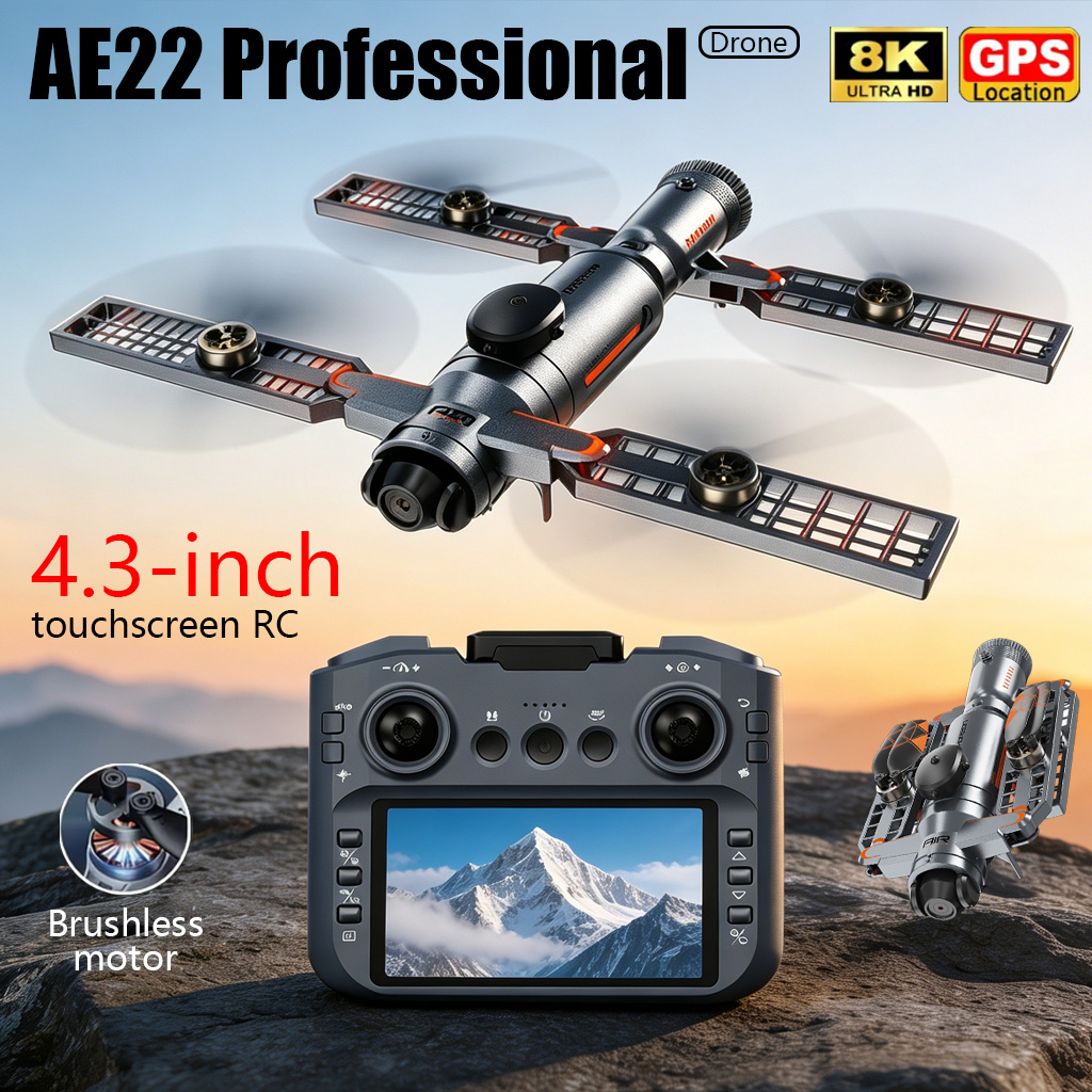 Drone Pieghevole AE22 PRO MAX  - Drone Mapping recensione e prezzo