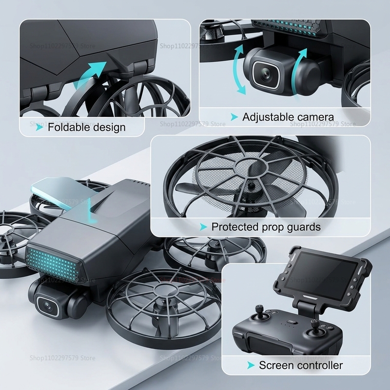 Nuovi Droni M8 GPS 8K Professi - Drone Mapping recensione e prezzo